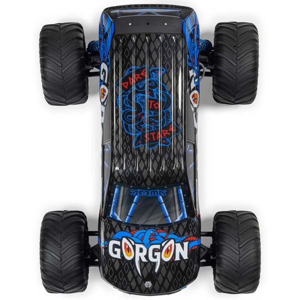 1/10 Gorgon 2WD Mega Børstet Monstertruck ARTR