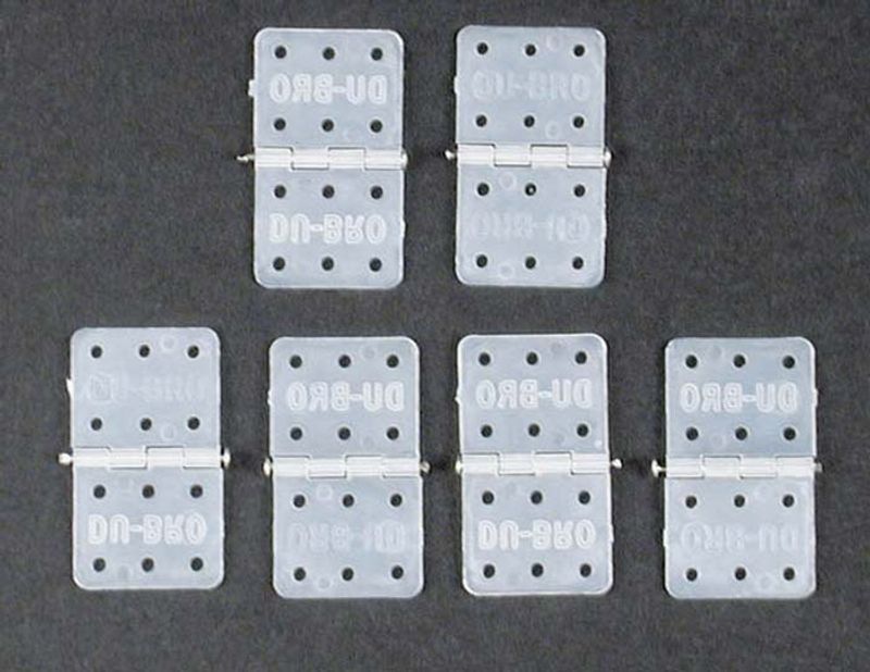 DUBRO116 -  Nylon Hengsler Standard (6)