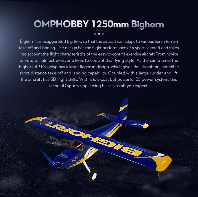 OMP Hobby BigHorn 49inch PNP