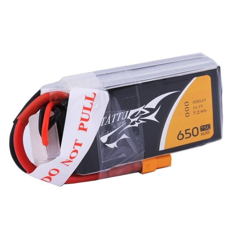 3s 650mAh - 75C - Gens Ace Tattu XT30