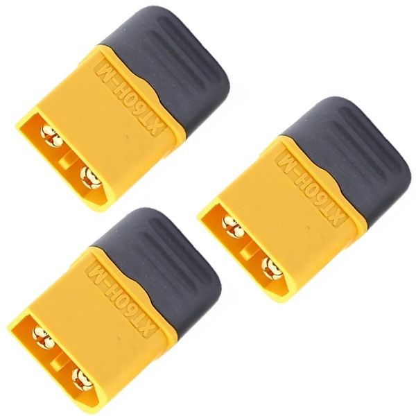 XT-60 - Bronto 3 pk Regulatorkontakter med Lokk