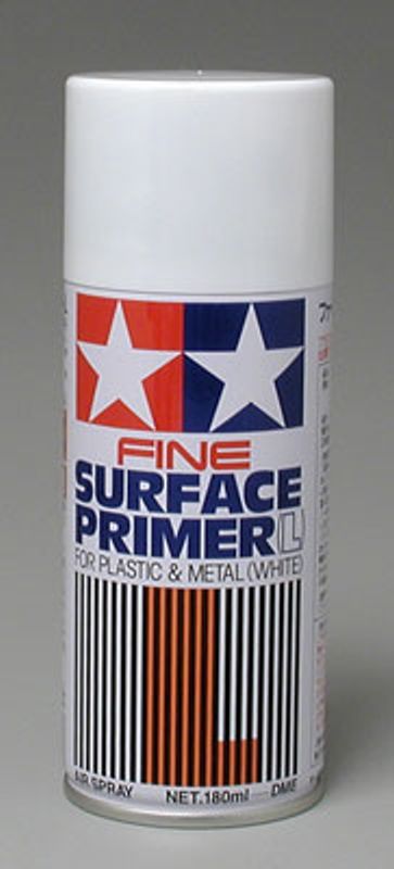 Tamiya Fine Surface Primer L White 180ml