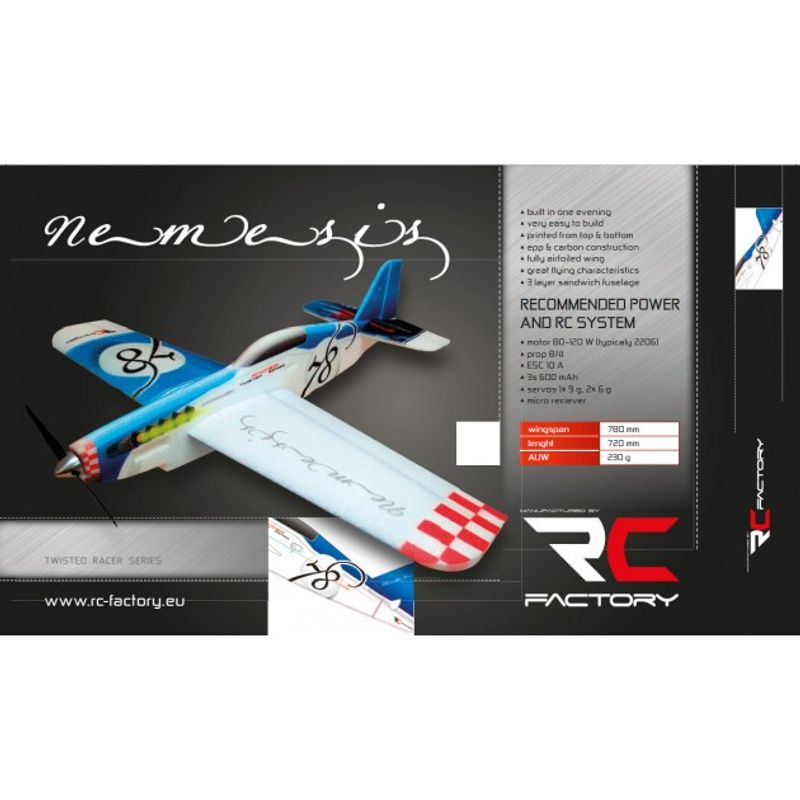 RCF Nemesis/Mustang Racer EPP Kit