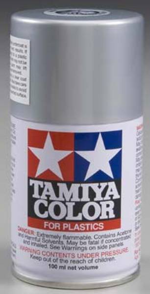 TS-83  Tamiya Lakk Spray Plast Metallic Silver 100ml