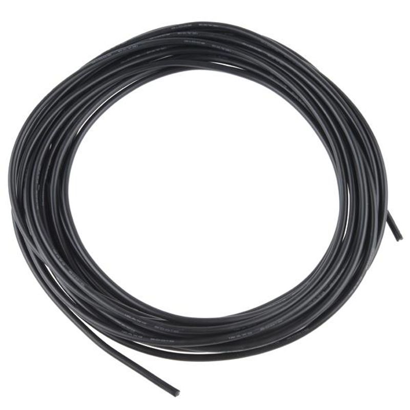 Silikon kabel 12AWG pr Meter fra Rull I(Rød/Sort)