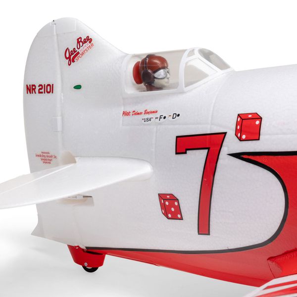 Eflite - Gee Bee R-2 1.0m BNF Basic with AS3X+ and SAFE Select