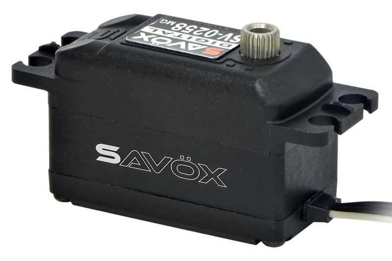 SV-0258MG - Sav&ouml;x Lavprofil Servo - 0.11s speed/8kg HV