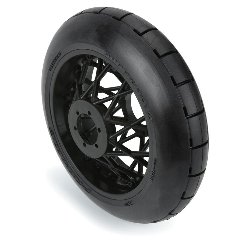 1/4 Supermoto S3 Motorsykkelhjul (Bak) MTD Svart (1)