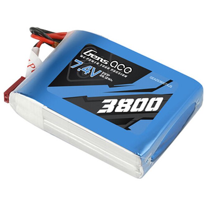 Hovedbilde 2S 7.4V 3800mAh TX Pack ...