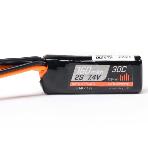2S 7.4V 160mAh 30C Lipo Batteri PH2.0