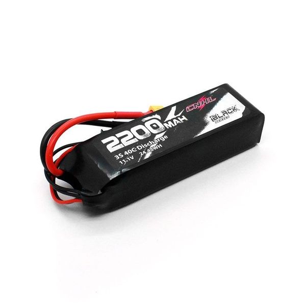 3s 2200mAh - 40C - CNHL XT60 Black Edition