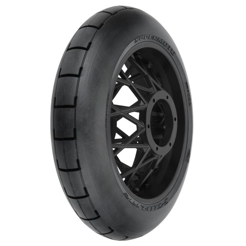 1/4 Supermoto S3 Motorsykkelhjul (Bak) MTD Svart (1)