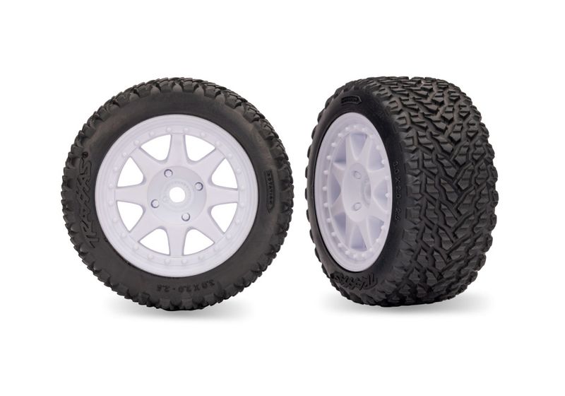 10872-WHT - Mini Rally Front Hjul Hard (2)