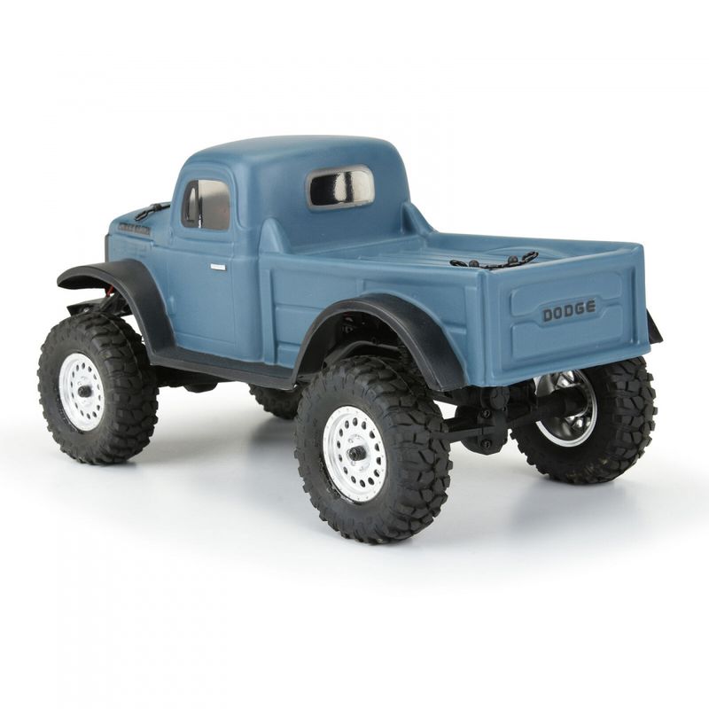 1/24 1946 Dodge Power Wagon Clear Body: SCX24 JLU