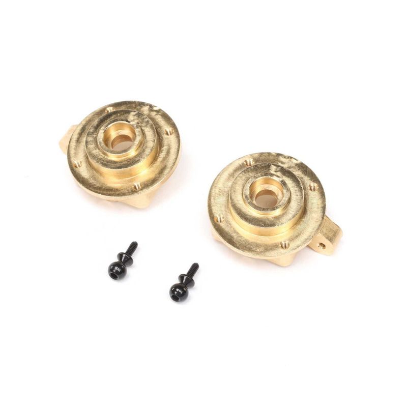 AXI302003 - Knuckles, Brass 12.5g stk (L/R): SCX24, AX24