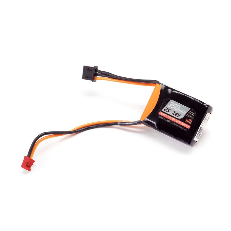 7.4v 350mAh 30C 2S LiPo Battery: PH 2.0 (SPMX-1090)