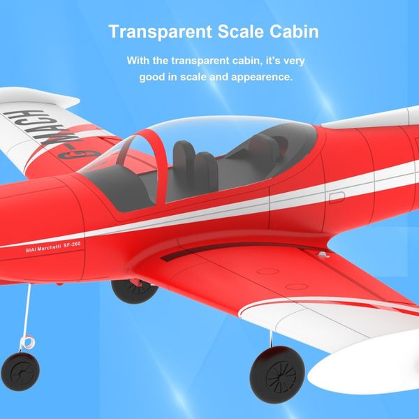 Top RC Hobby Mini SF260&nbsp;450mm Gyro 4 kanaler RTF