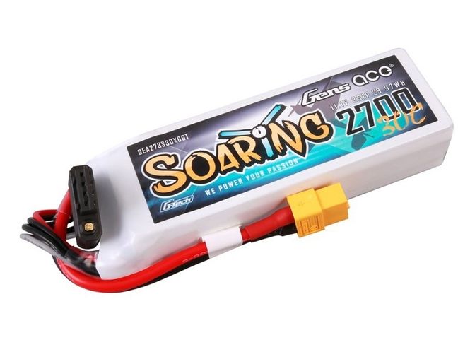 Hovedbilde 3s 2700mAh - 30C - Gens ...